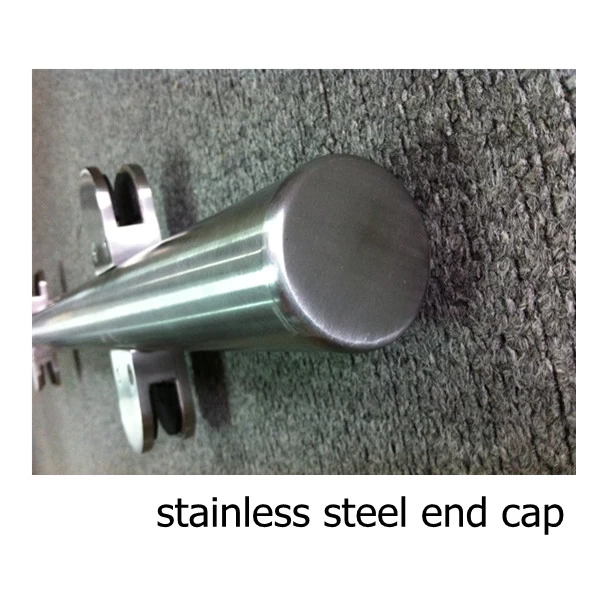 casting stainless steel handrail post end caps