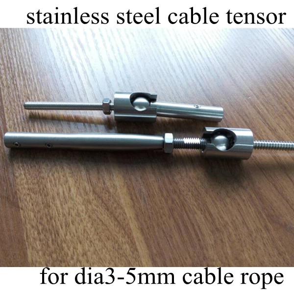 china factory stainless steel 3-5mm cable hardware fittings for cable railing system