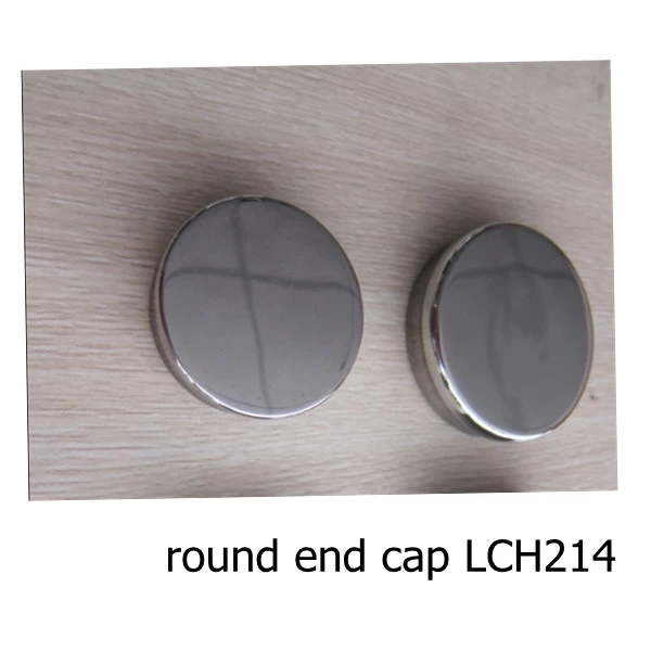 china factory stainless steel handrail fitting round pipe end caps
