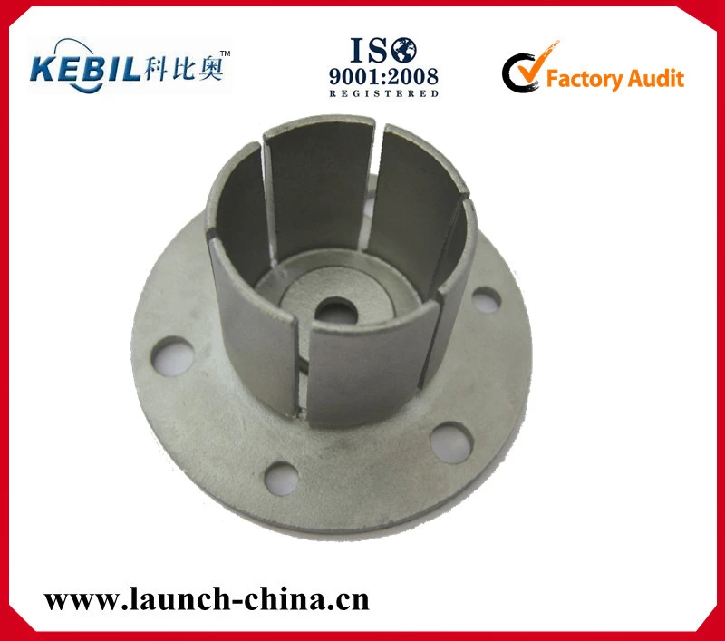 dependable performance steel round post base flange BS911