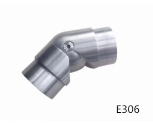 flexible stainless steel round tube elbow E306