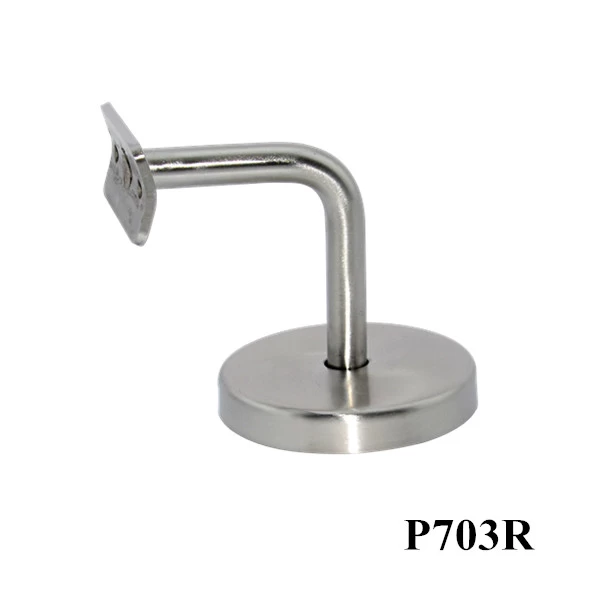 glass rail bracket for 38.1-50.8mm round tube , brushed polished 304/316 stainless steel model P703R