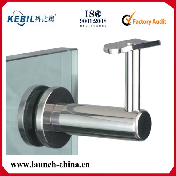 glass railing stainless steel wall mounted handrail bracket