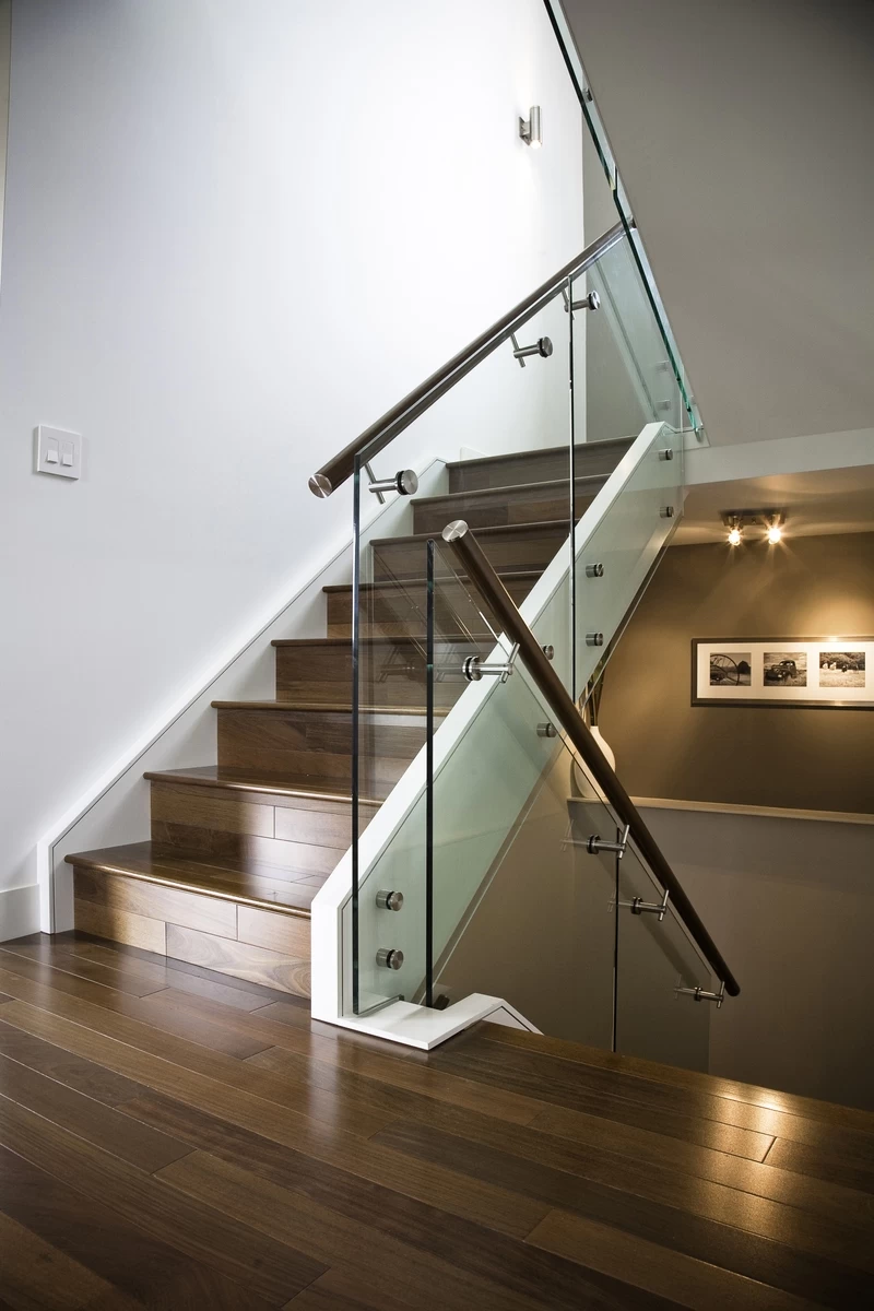 Seitenhalterung Glasklemme für Treppe Glasgeländer