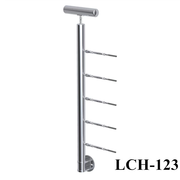 side mounting stainless steel cable railing