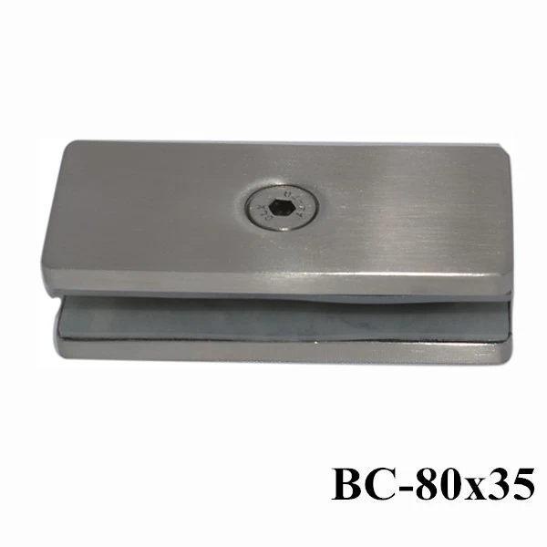 stainless steel 180 degree glass clamp