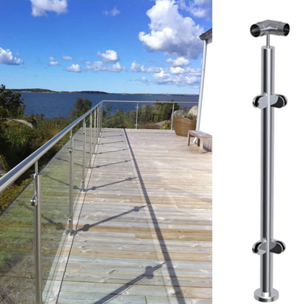 stainless steel balustrade post