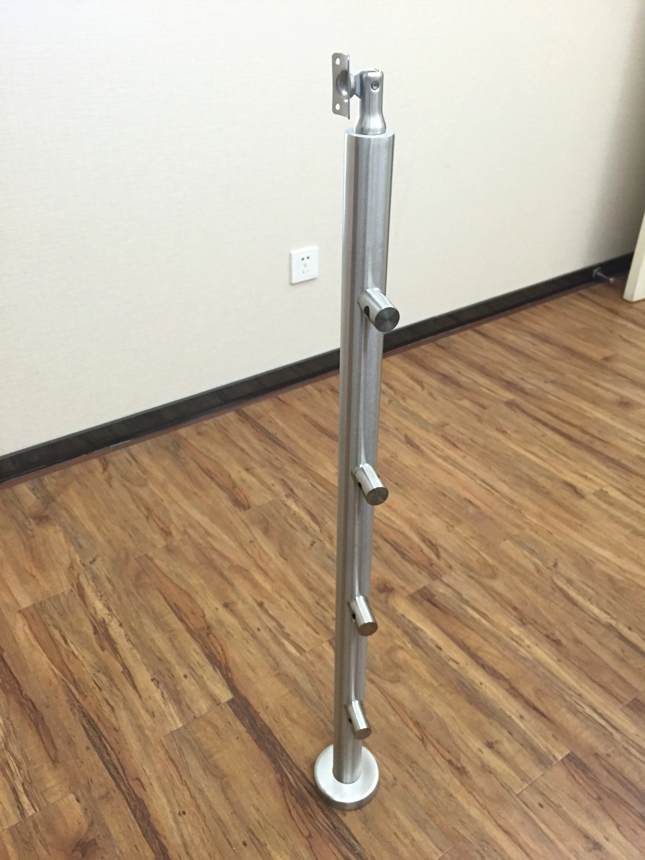 stainless steel crossbar railing post components