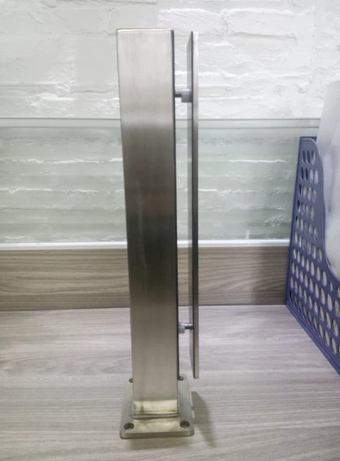 stainless steel material side mounting mini short-post railings
