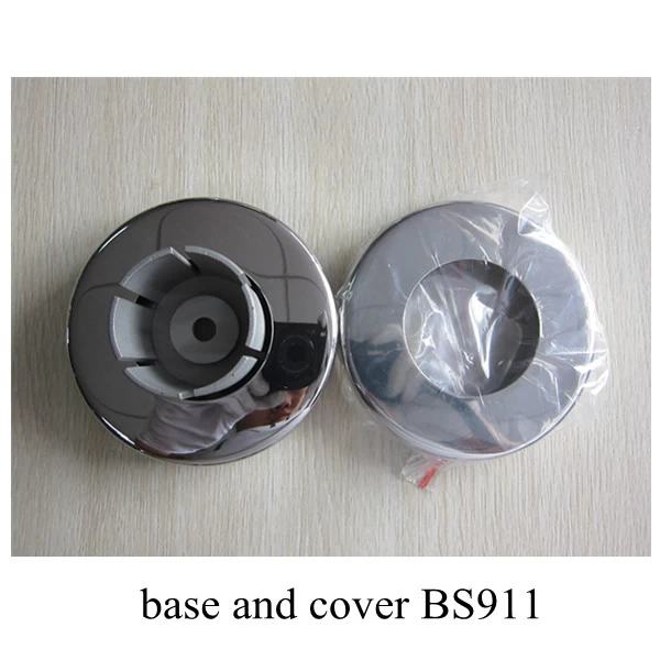 stainless steel round handrail fitting post base and cover china factory BS911