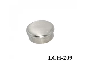 stainless steel round tube end cap dia50.8mm(LCH-209)