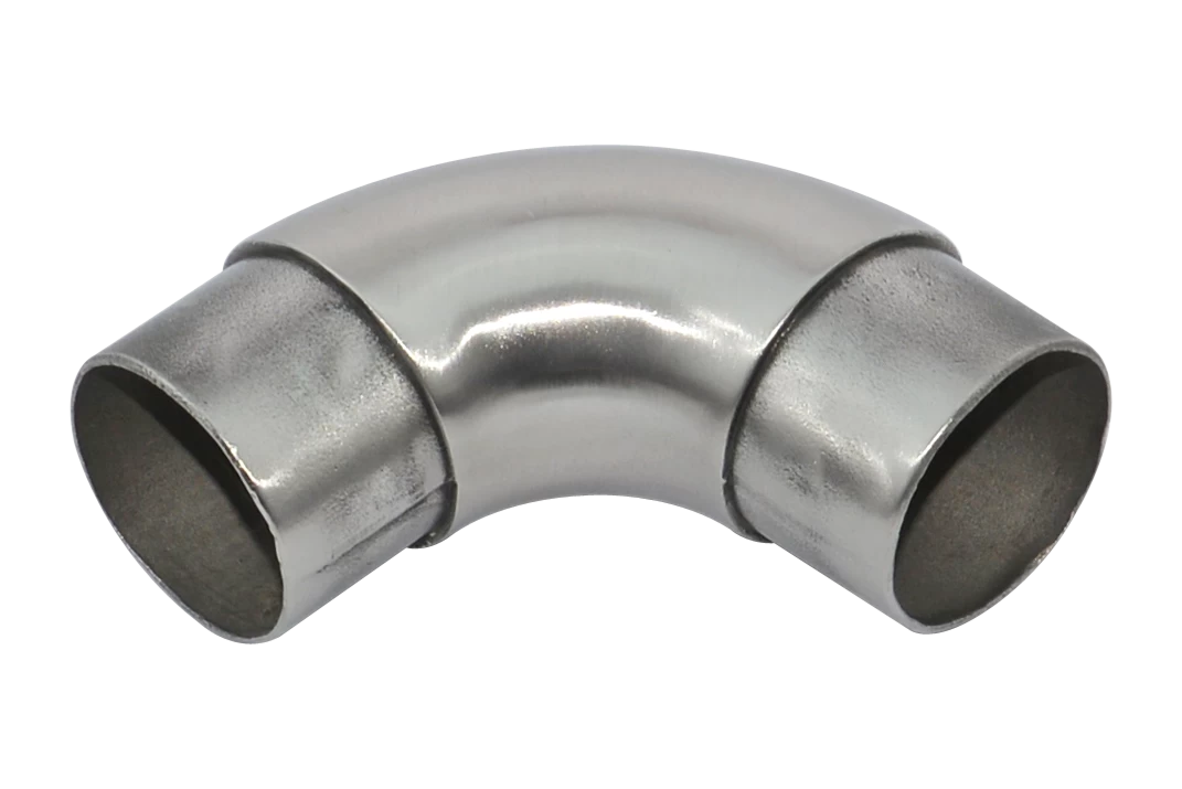 stainless steel tube fitting handrail elbow