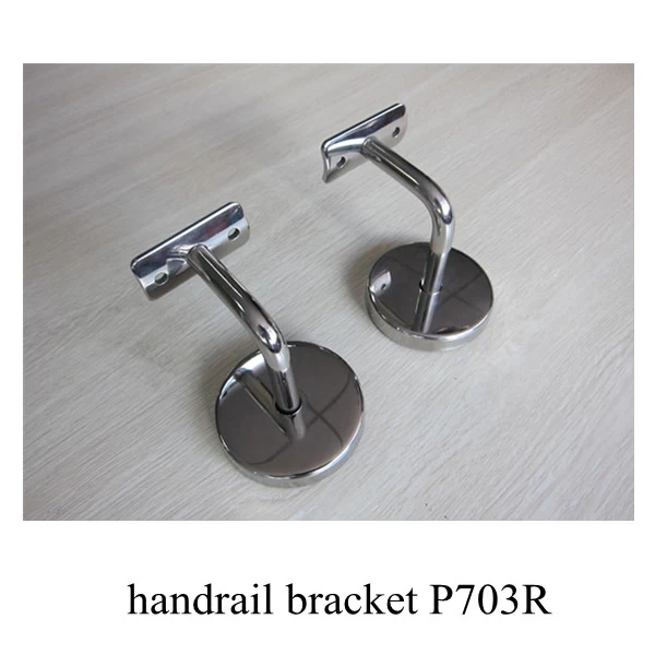 stainless steel wall handrail bracket for 43/50.8mnm round top handrail P703R