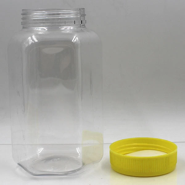 wide mouth empty 32 oz plastic jar