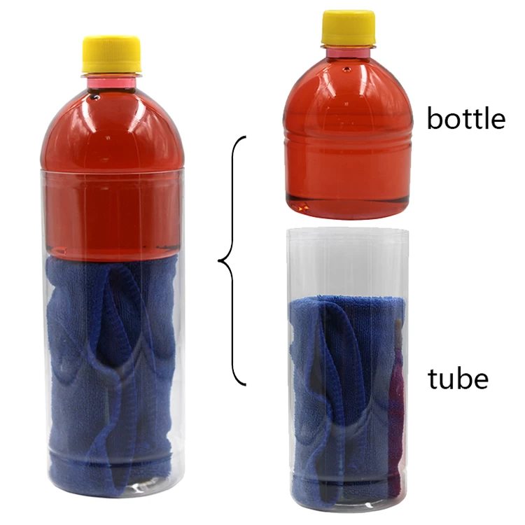 plastic garment packaging tube size