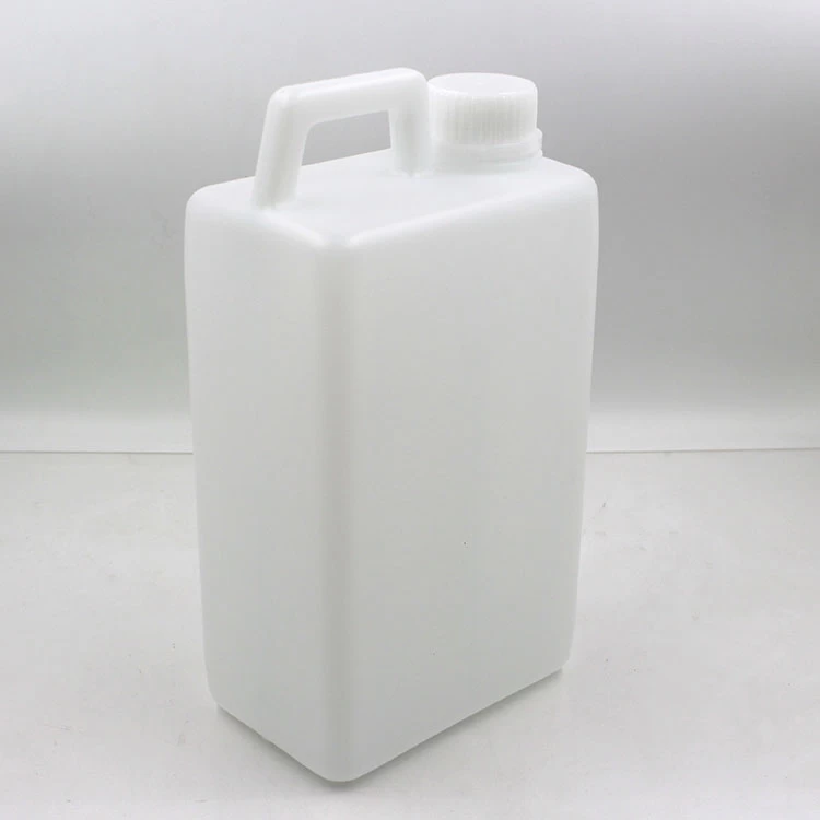 wholesale 2.2L white plastic liquid container