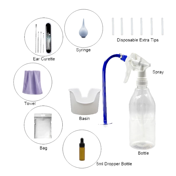 ear wax remover bottle system
