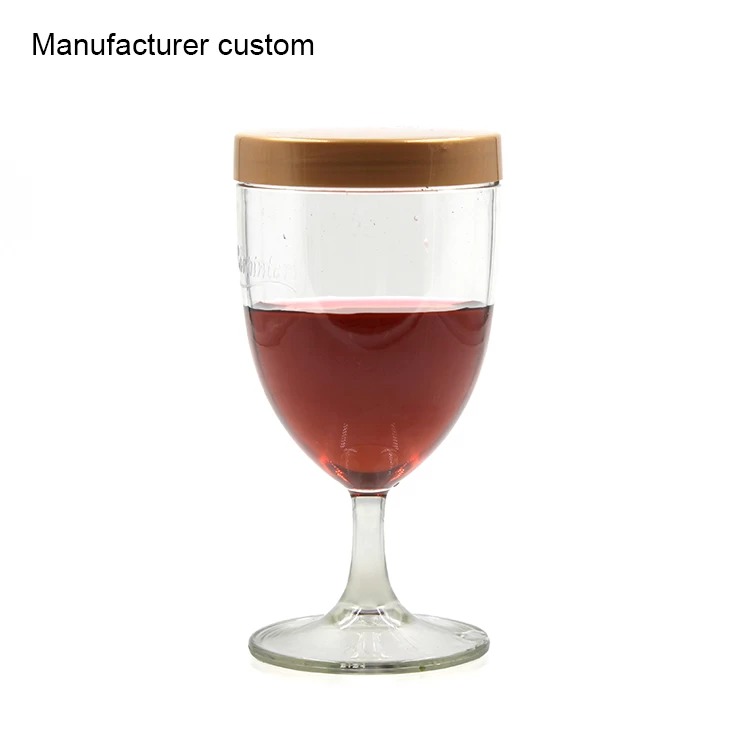 plastic goblet cup