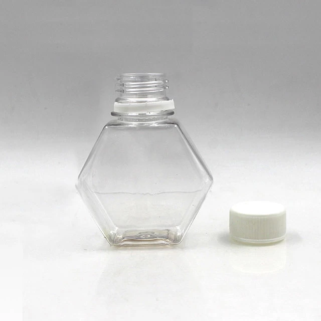 hexagon plastic bottle