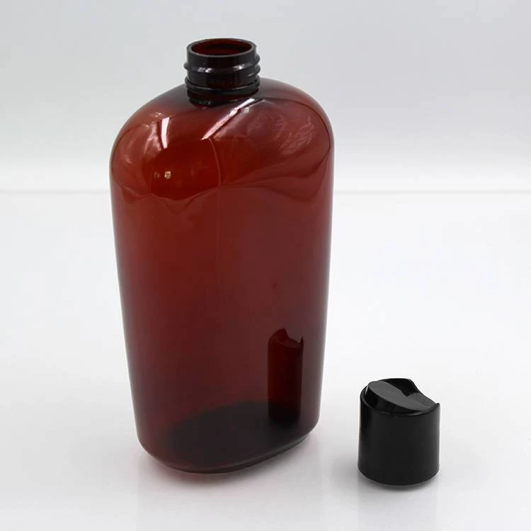 16 oz hair oil bottle with disc cap