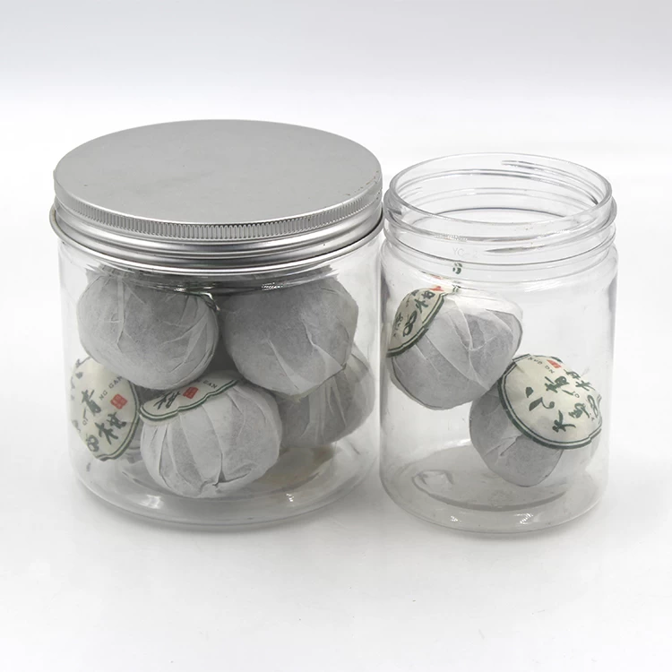 Buy Wholesale China 500ml Clear Round Pet Plastic Candy Jar