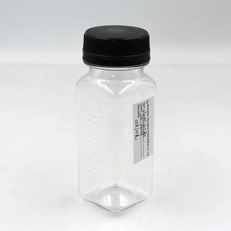 empty clear 150ml plastic bottle