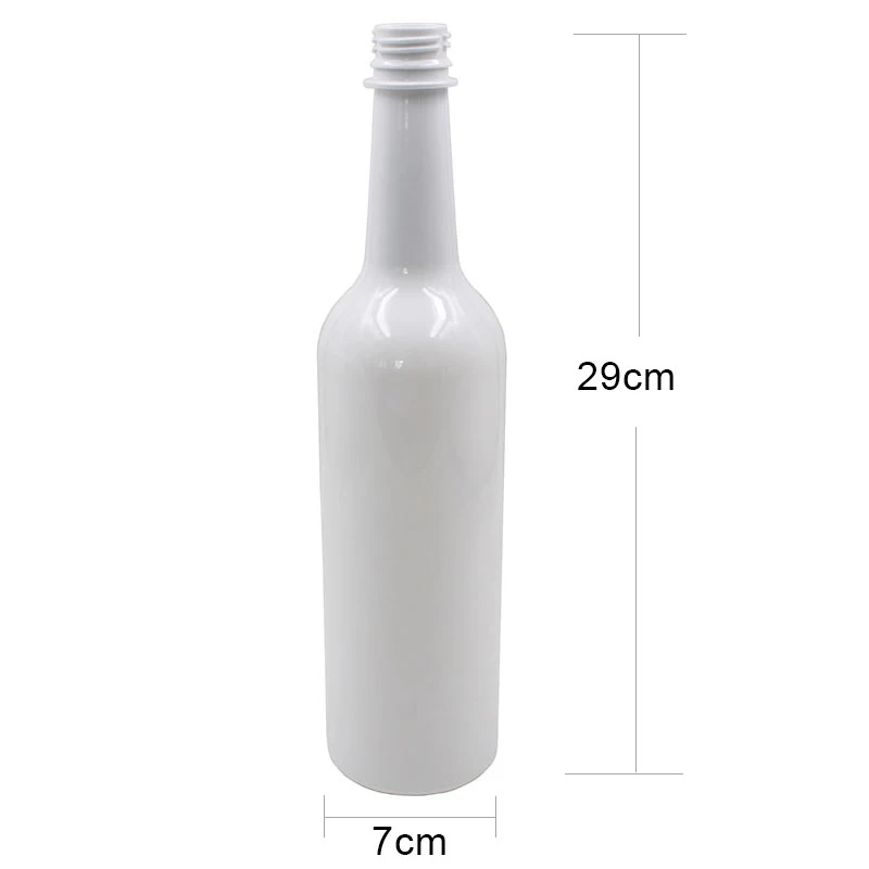 wine bottle plastic 750ml size