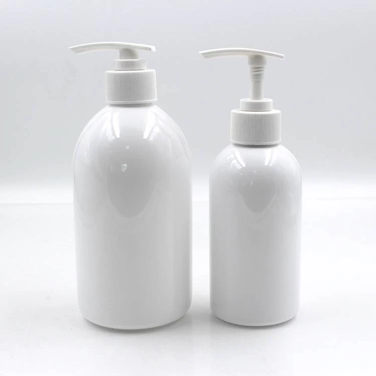 white PET pump bottle