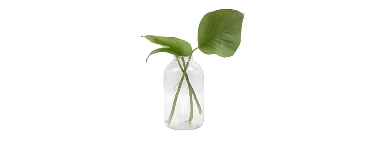 tabletop plastic vase