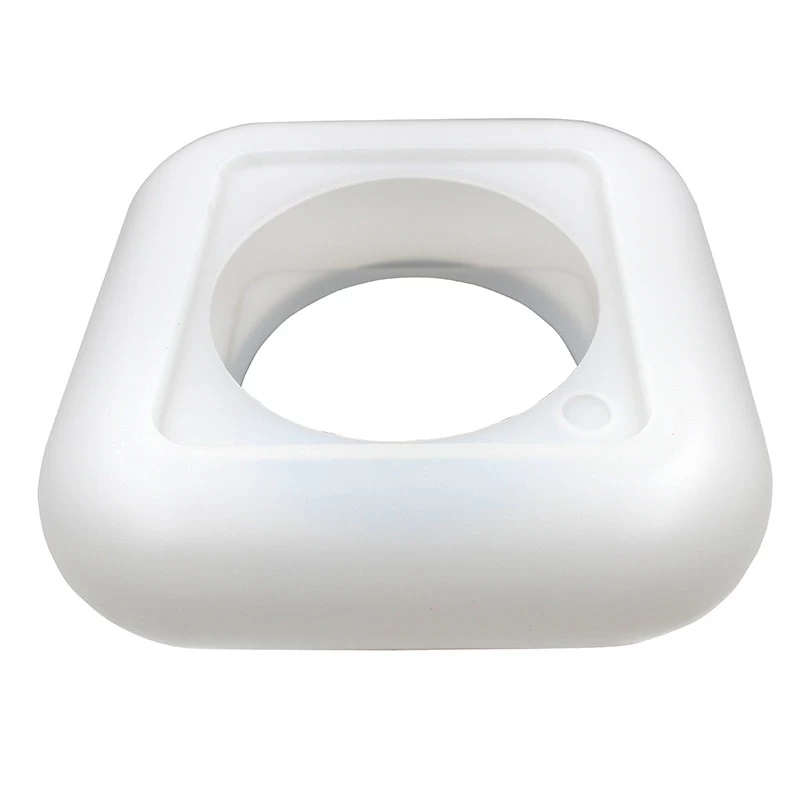 white plastic box for loudspeaker