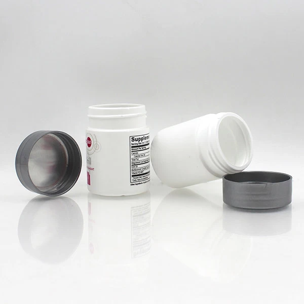 100ml HDPE supplement packaging bottle
