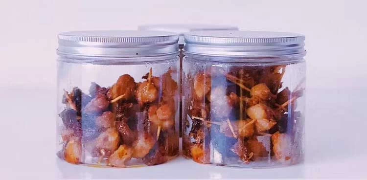 food plastic jar
