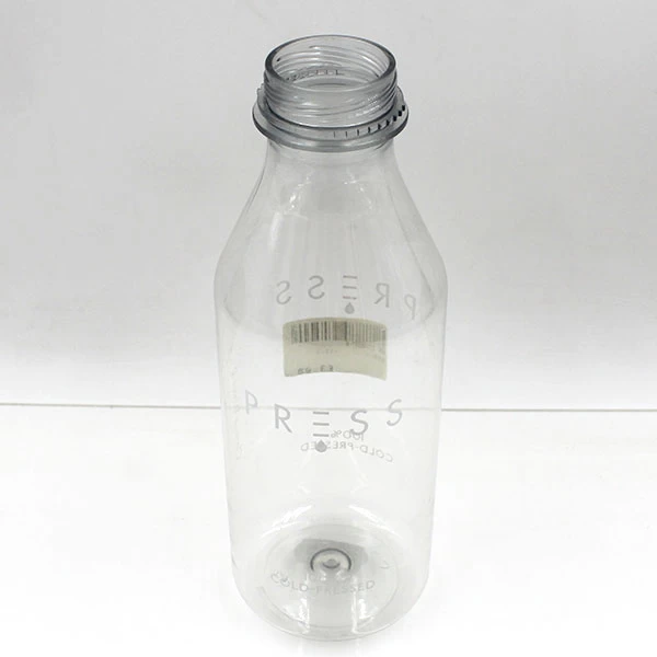 empty 350ml plastic yogurt bottle