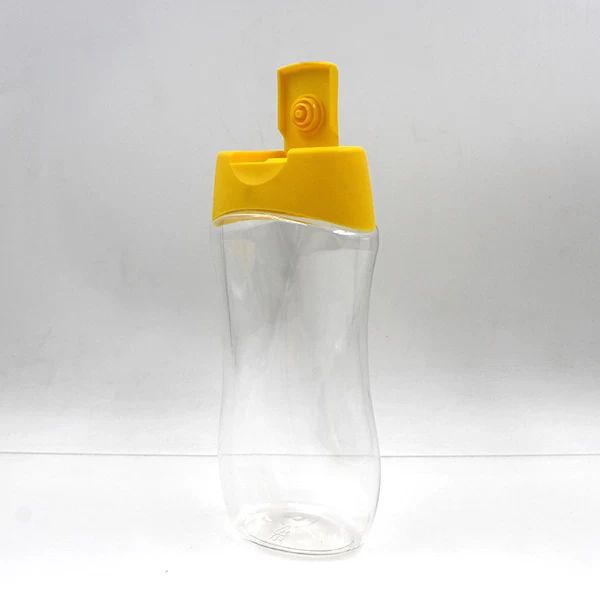 350ml clear PET squeezable honey bottle