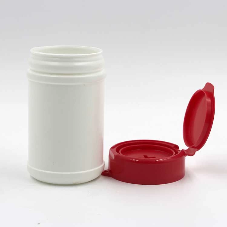 HDPE plastic wet wipe canister