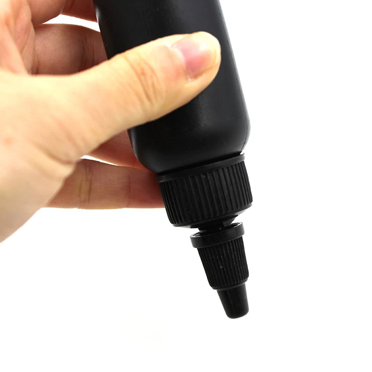 30ml mini black squeeze sauce bottle