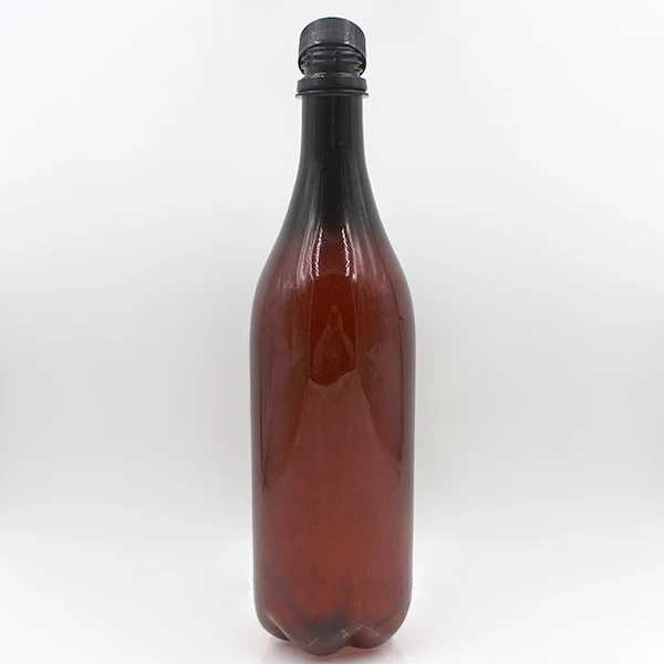 1 liter PET beer bottle