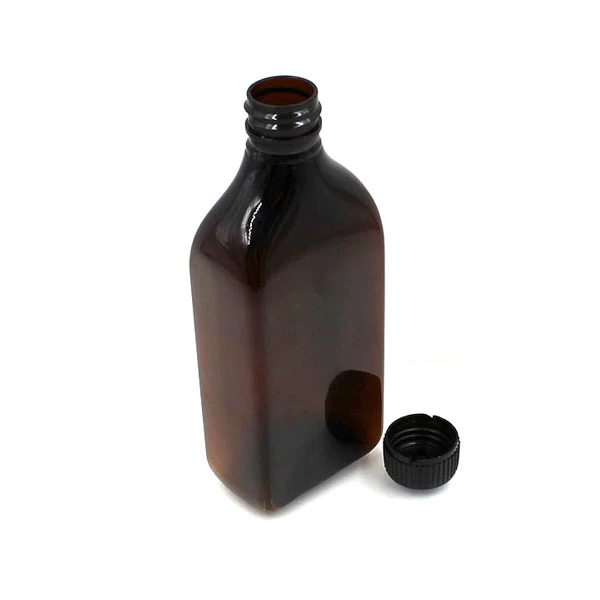 empty brown 300ml plastic bottle wholesale