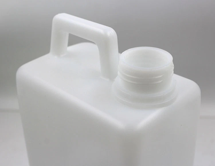 HDPE 2.2L white plastic liquid container
