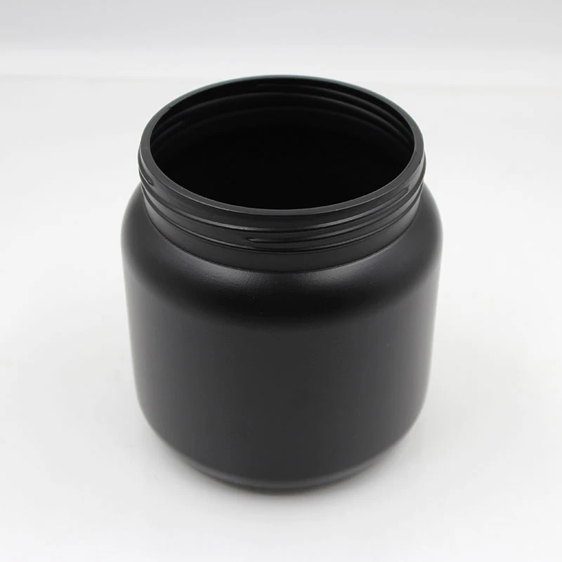 wholesale hdpe black jar 1000ml
