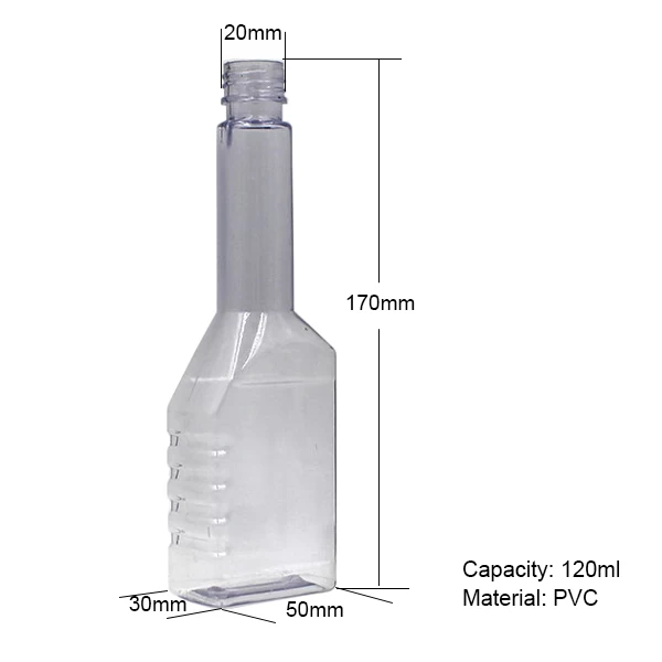 empty industrial oil packaging bottle