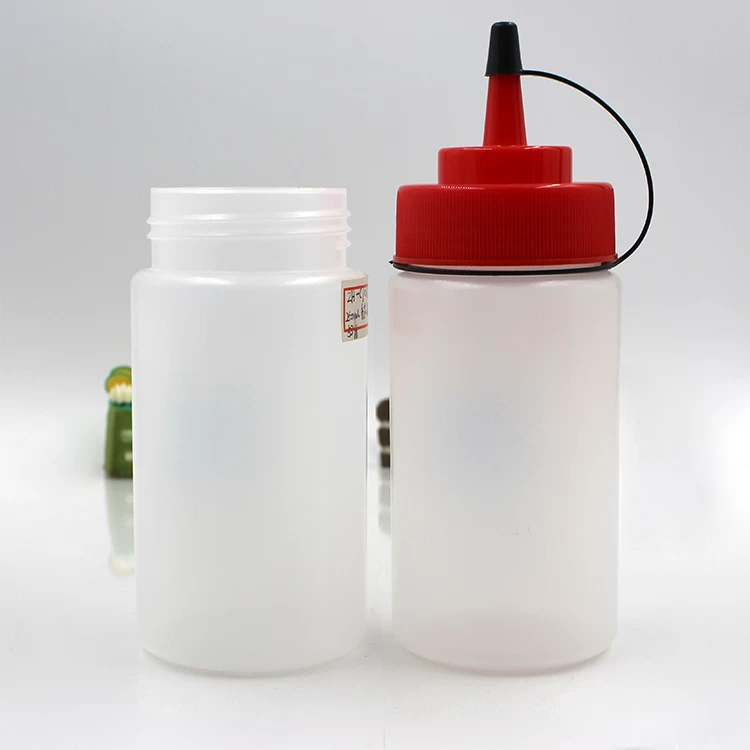 LDPE sauce plastic bottle