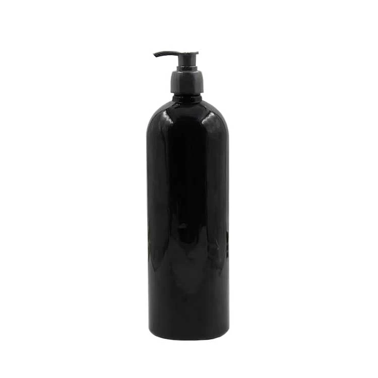 PET round shampoo bottle