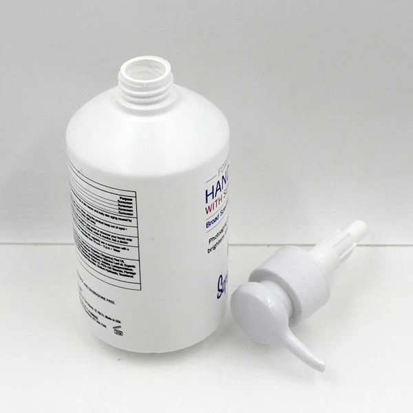 300ml empty shower gel plastic bottle