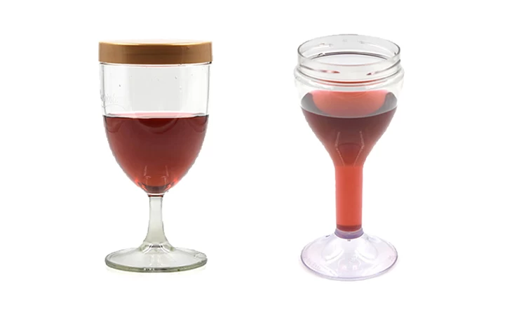 plastic wine cup