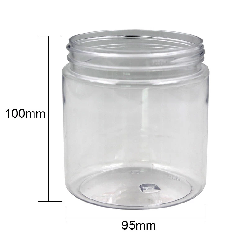 specification of 600ml PET jar
