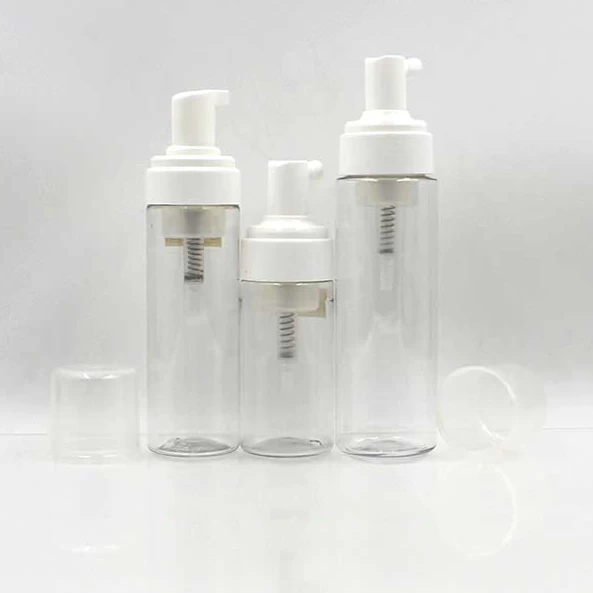 PET Foam Pump Bottle For Facial Cleanser