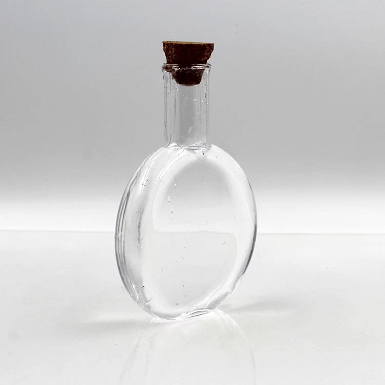China 100ML Oblate PETG Chemical Liquid Bottle manufacturer