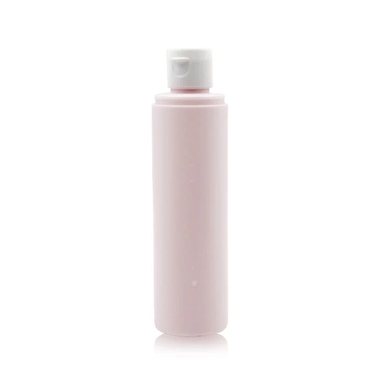 4OZ Pink HDPE Plastic Cosmetic Bottle