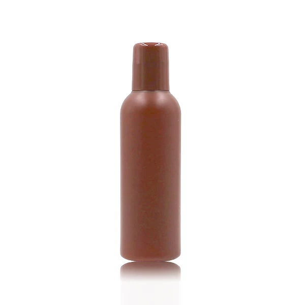 China HDPE Brown 150ML Cosmetic Bottle manufacturer